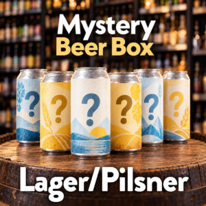 Mystery 6 Can Beer Box (6 x 440ml) - Lager/Pilsner